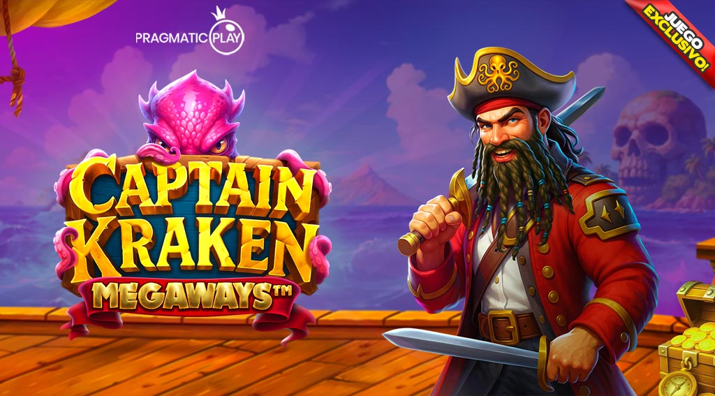 Juego Exclusivo Captain Kraken Megaways por Pragmatic