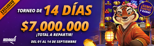 Torneo Exclusivo 14 Días por RedRake
