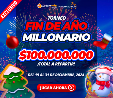 TORNEO EXCLUSIVO FIN DE AÑO MILLONARIO PRAGMATIC