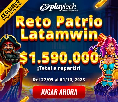 Reto Patrio Latamwin por Playtech