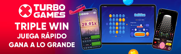 TRIPLE WIN con TURBO GAMES