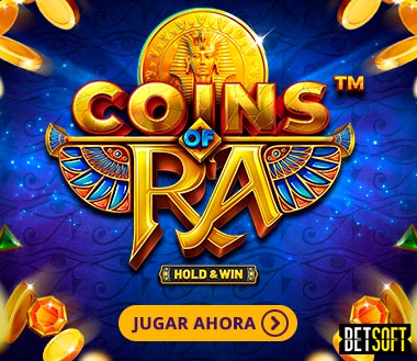 COINS OF RA BETSOFT