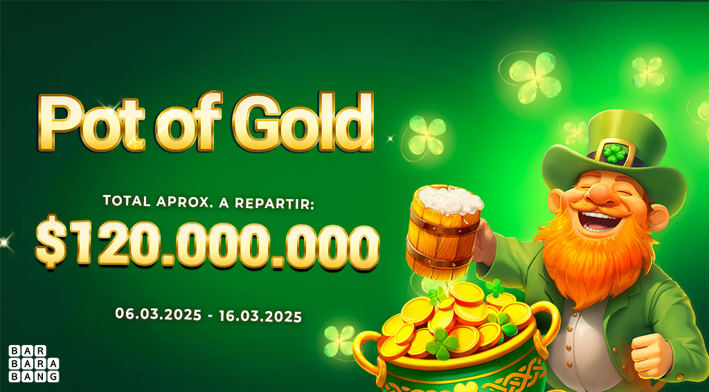 Torneo de Red Pot Of Gold por Barbara Bang